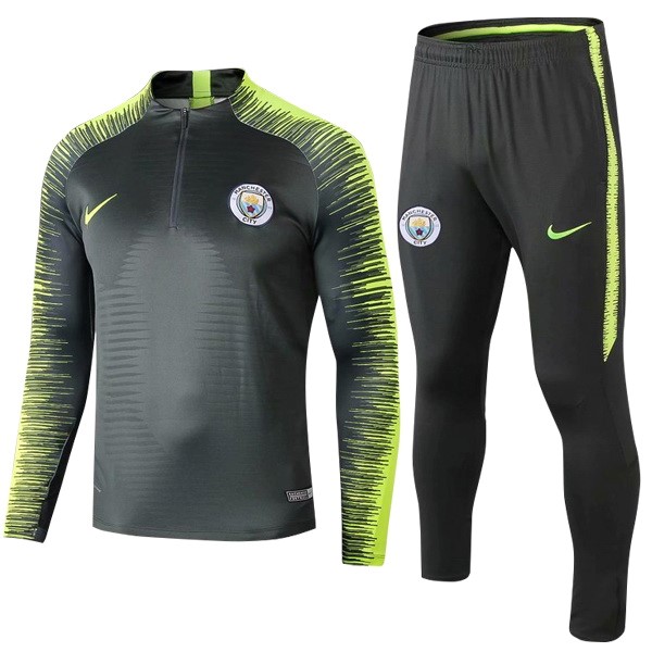 Chandal Manchester City 2018/19 Verde Fluorescente